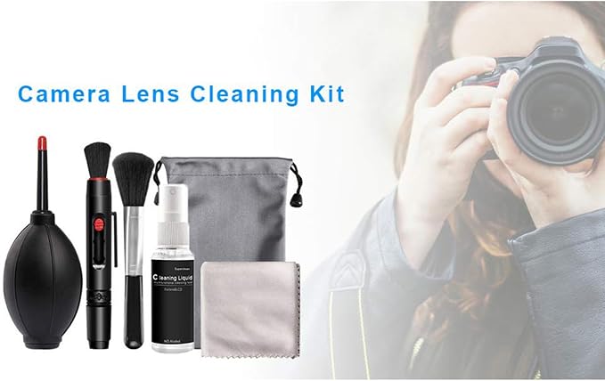 Camera Cleaner Tools with Solution Version Lens Pen Air Blower Storage Bag Set for Printer Keyboard Tool - Image 2