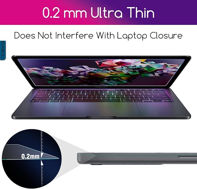 (2-Pack) 17.3 inch Tempered Glass Laptop Screen Protector for 17.3" HP/Dell/ASUS/Samsung/Lenovo/Acer/LG etc 17.3" 16:9 Laptop,(383 x 215mm,W x H)-9H Hardness, Anti Fingerprint, Bubble Free