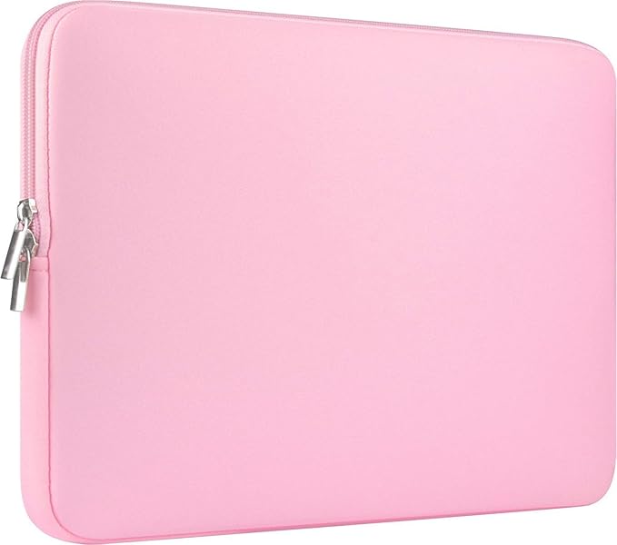 CCPK Laptop Sleeve 15.6" for MacBook Pro 16 inch Mac Air 15 inch M4 M3 Compatible with Hp Lenovo Dell Acer Computer Laptop Bag Sleeve Carrying Case Cover Protective Skin 15.6-16 inch Accessories, Pink
