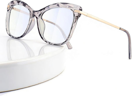 Blue Light Glasses For Woman, Computer Glasses Blue Light Glasses Men Premium Lenses For Daily Screen Use - Work & Gaming.