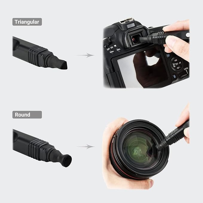 Compact Lens Cleaning Pen,Lens Cleaner Brush for Camera Filters Camcorders Leupold Scope Binoculars Keyboards VR Headset and More Electronics - Image 4