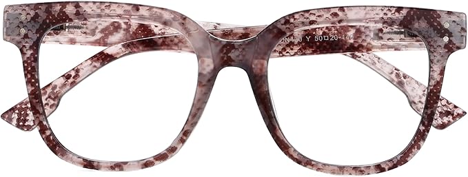 miyya Blue Light Glasses for Women & Men – Oversized UV & Blue Light Blocker Chunky Frames, Stylish Eyewear Accessories