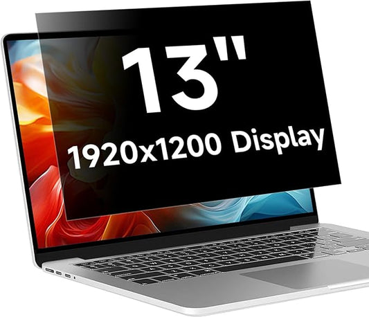 13.3 Inch 1920x1200P (16:10) Laptop Privacy Screen Filter, Anti Blue Light Glare & Anti Scratch Computer Privacy Shield, Not for 13" with 16:9 Aspect Ratio Laptop