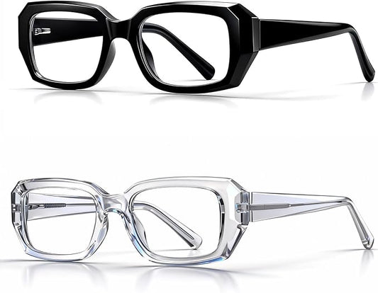 Rectangle Blue Light Glasses Noctera