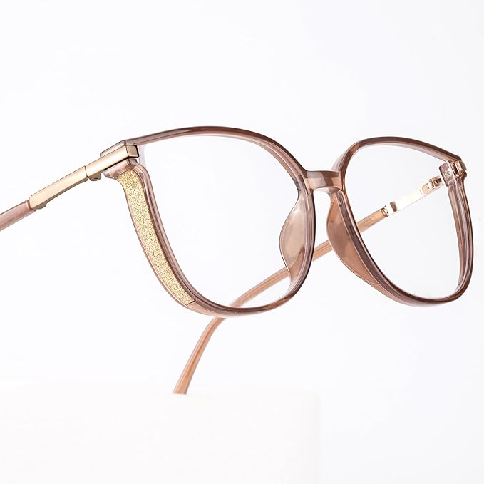 GUDVUE Blue Light Glasses For Woman, Computer Reading/Gaming/Phones Glasses, Anti Glare/UV400/Eye Strain
