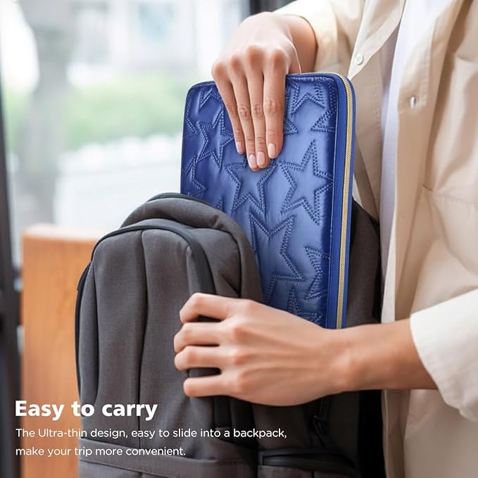 15 16 inch Laptop Sleeve Case for 15" MacBook Pro/Air M5 M4, 16" MacBook Pro M5 M4 Max, 15" Surface Laptop 7, 15" IdeaPad Slim 5i Gen 9 ｜ 3i Gen 8/9, 16.3" XPS 16, HP Laptop Bag Cover,Blue