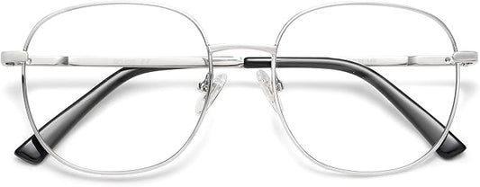 SOJOS Classic Square Blue Light Blocking Glasses for Women Men Stylish Computer Glasses SJ1137