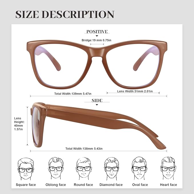 Retro Blue Light Blocking Glasses for Women Men Classic Style Computer TV Eyeglasses Anti Eyestrain