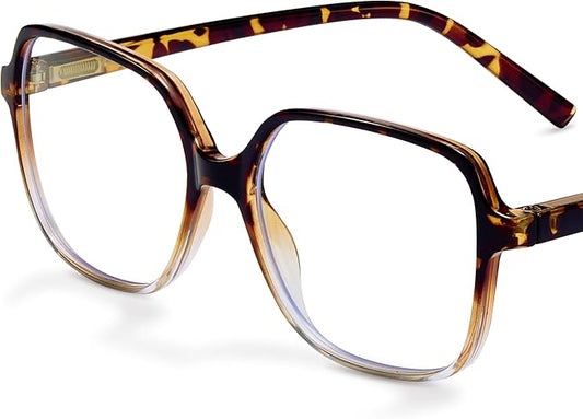 miyya Blue Light Blocking Glasses for Women, Blue Light Glasses for Women Oversized Fashion Glasses