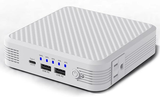 HANGXIN Portable Charger with 100W AC Outlet, 65W PD Fast Charging Portable Laptop Power Bank, 20000mAh/72Wh Battery Pack Power Supply for Business Travel and Outdoor Activities