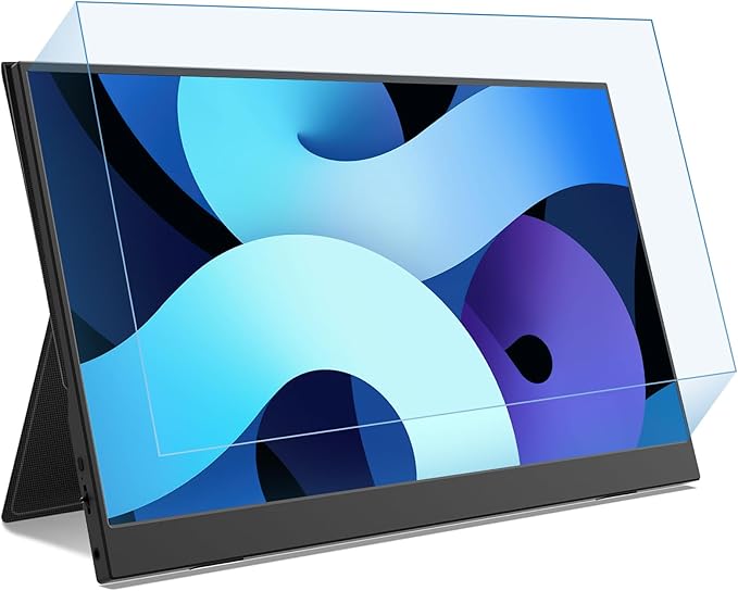 F FORITO 2-Pack 14 inch Anti Blue Light Matte Laptop Screen Protector, Compatible with 14" ARZOPA/Lenovo/KYY Portable Monitor, Anti Glare & Reduce Eye Strain Monitor Screen Protector