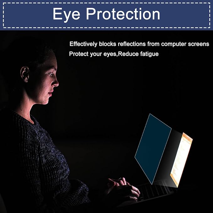 2 Pack Screen Protector for 2025 New HP OmniBook 5 16 & HP OmniBook 7 16 & HP OMEN 16 Inch Laptop, Anti-Blue Light Anti-Glare Anti-UV Filter, Reduces Eye Strain, Anti Fingerprint