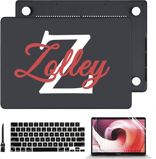 Batianda Customized Personalized Name Case for MacBook Pro 14 Inch 2026-2021 Release M5 M4 M3 M2 M1 Pro/Max, 1.2mm Slim Graphic Hard Shell Cover with Keyboard Cover, Screen Protector 4-in-1 Bundle