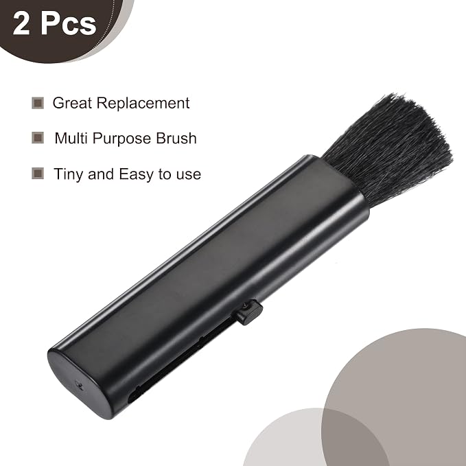MECCANIXITY Computer Cleaning Brush Tools Soft Bristle with 3.6 Inch Plastic Handle for Keyboard, Camera Lens, Electronics, Home, Office, 2 Pack - Image 3