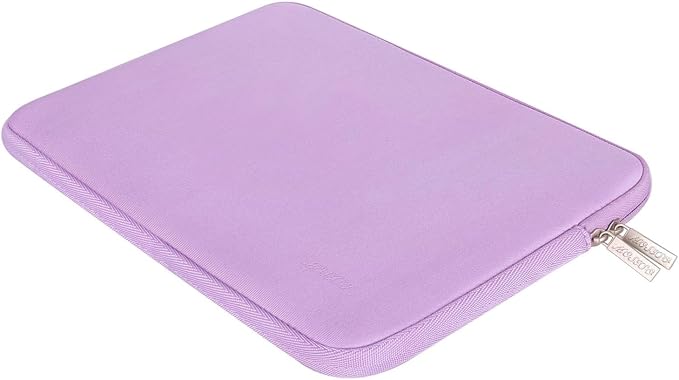 MOSISO Laptop Case 16 inch, 15-15.6 inch Laptop Sleeve Bag Compatible with MacBook Pro 16 M5 M4 M3 M2 M1, HP Acer Dell Lenovo ASUS Notebook, Neoprene Computer Sleeve Bag with Small Case, Purple