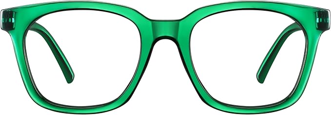 Blue Light Blocking Glasses for Women Men,Oversize Fashion Squre Anti Eyestrain Glasses for Gaming/Reading/TV