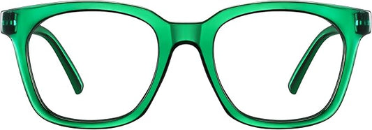 Blue Light Blocking Glasses for Women Men,Oversize Fashion Squre Anti Eyestrain Glasses for Gaming/Reading/TV