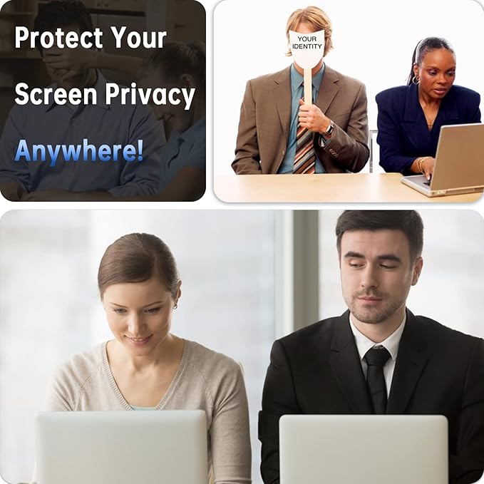 Peslv Magnetic Privacy Screen for MacBook Pro 14 Inch (2021-2026, M1, M2, M3, M4, M5), Removable Matte Blue Light Glare Filter for Mac Pro 14.2" Laptop Computer