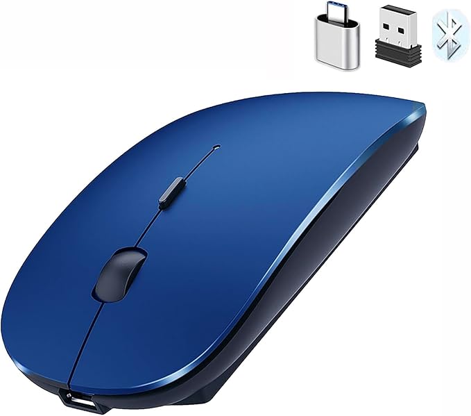 PEIBO Bluetooth Wireless Mouse for Laptop mac MacBook ipad MacBook air MacBook pro pc Desktop Computer Windows Chromebook Notebook