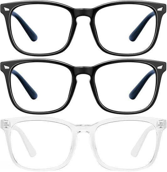 hunsquer Blue Light Glasses for Woman/Men Computer Blue Light Glasses