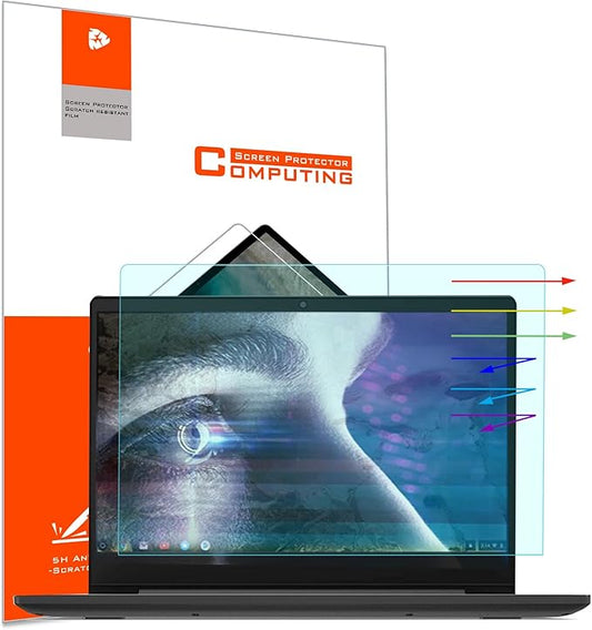 YINOVEEN 2 Pack Anti Blue Light (Matte) Screen Protector for Lenovo Yoga 7i 16 Inch, Yoga 7i 16 Inch 2-in-1 Touch Screen 16:10 Laptop, Eye Protection Blue Light Blocking & Anti Glare Screen Protector