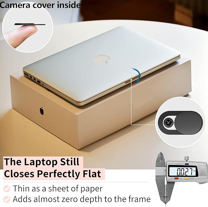 Easy On/Off Magnetic 360° Privacy Screen Filter Compatible with MacBook Air 15.3 inch (2023-2025, M2, M3, M4), Anti Glare Laptop Privacy Screen Shield with Camera Cover - UV block 90%-Model: A3241, A3114, A2941