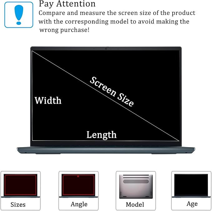 i-Tensodo 2 Pack Tempered Glass Screen Protector for 13.3" Dell Latitude 3300 3301 3320 5300 5320 5330 7300 7310 7320, Dell Inspiron 5300 530113.3 inch 16:9 Laptop, 9H, Scratch-resistant
