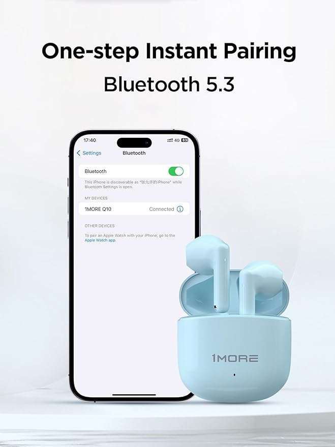 1MORE Q10 Wireless Earbuds (Blue)