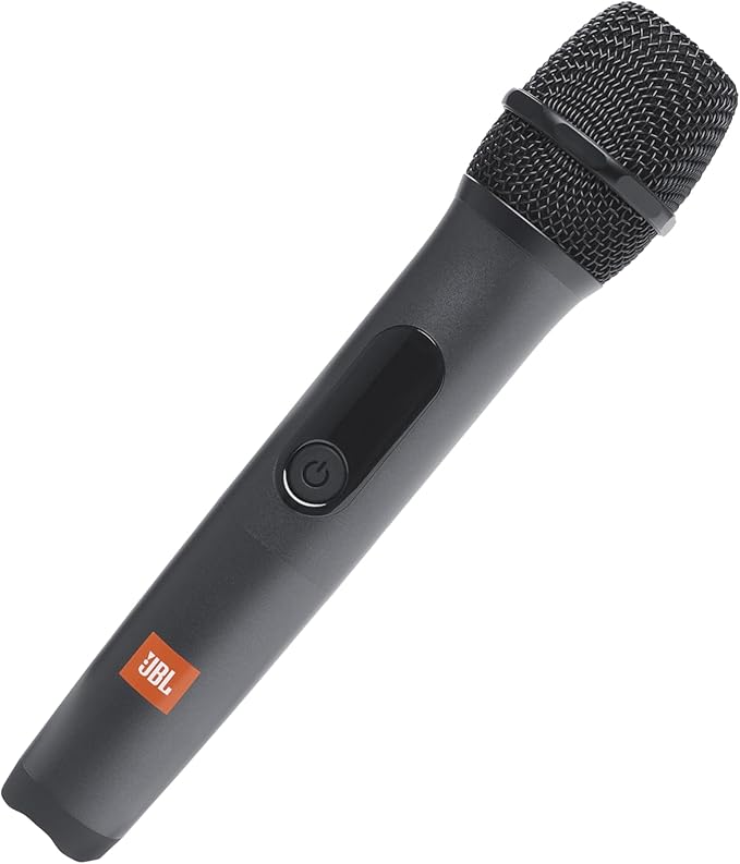 JBL PartyBox On-The-Go Essential - Portable Party Speaker with Built-in Lights and Wireless mic, Amazing JBL Pro Sound, IPX4 splashproof Protection, 6 Hours of Playtime, Convenient Shoulder Strap