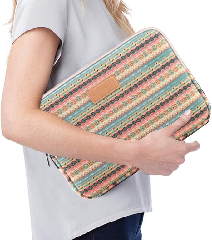 BSLVWG 14 Inch Laptop Sleeve Multi-Color & Size Choices Case/Water-Resistant Neoprene Notebook Computer Pocket Tablet Briefcase Carrying Bag/Pouch Skin Cover