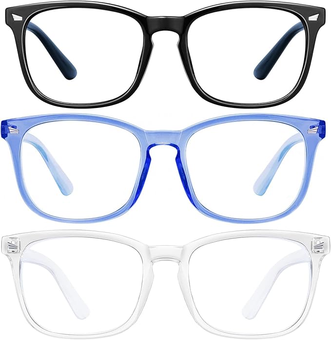 hunsquer Blue Light Glasses for Woman/Men Computer Blue Light Glasses