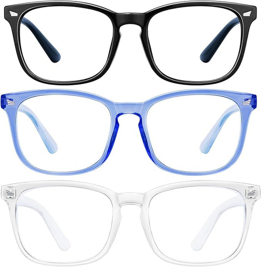 hunsquer Blue Light Glasses for Woman/Men Computer Blue Light Glasses