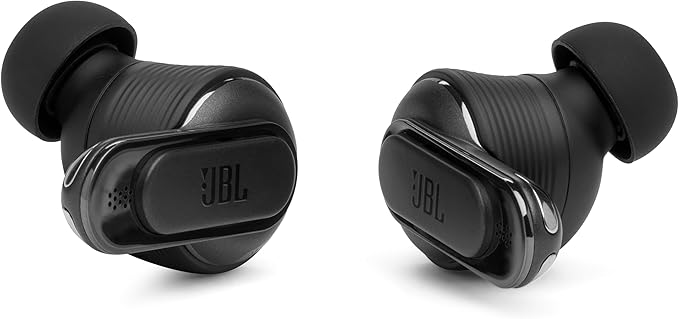 JBL Tour Pro 2 - True Wireless Noise Cancelling Earbuds with Smart Charging Case, 6-mic Perfect Calls with Voice Control, Up to 40hrs of Playtime, Immersive JBL Spatial Sound (Black)