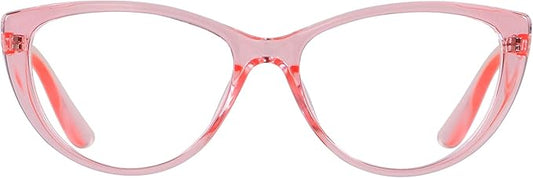 ANDWOOD Blue Light Blocking Glasses Women Bluelight Blocker Computer Cateye Clear Cat Eye Eyeglasses Frame AR003