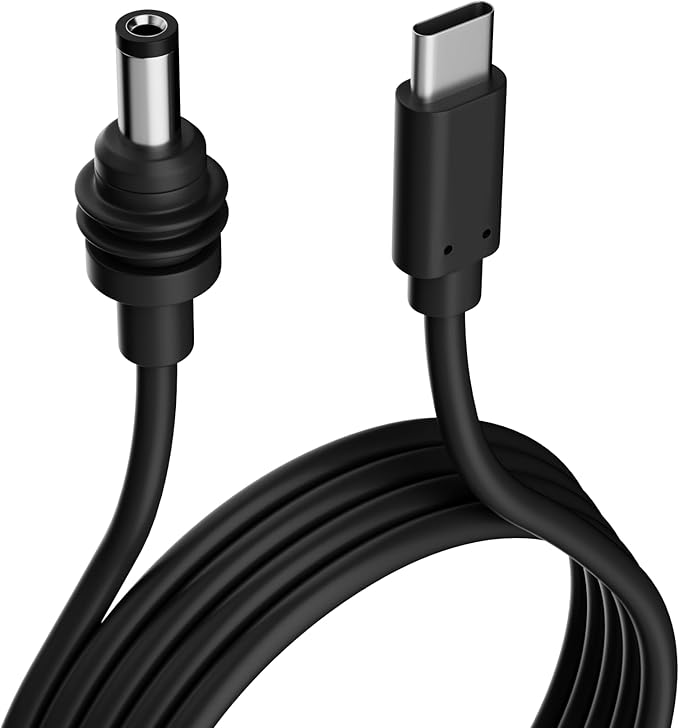 for Starlink Mini Cable 2M/6.5FT USB C to DC Power Cable 100W PD Input for Starlink Mini Power Cord Waterproof Charging Cable for 65W+ PD Power Bank