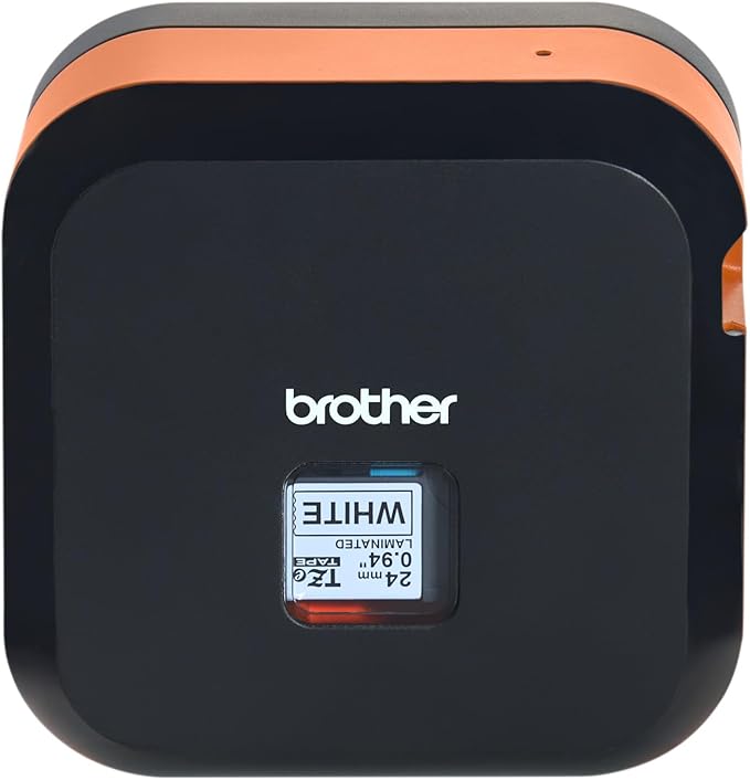 Brother PT-E720BT Portable Industrial Label Printer, Bluetooth®, Pro Label Tool App for Industrial Formats, Optional Hands-Free Accessories, Rechargeable Battery, Up to ~1-Inch Durable Labels