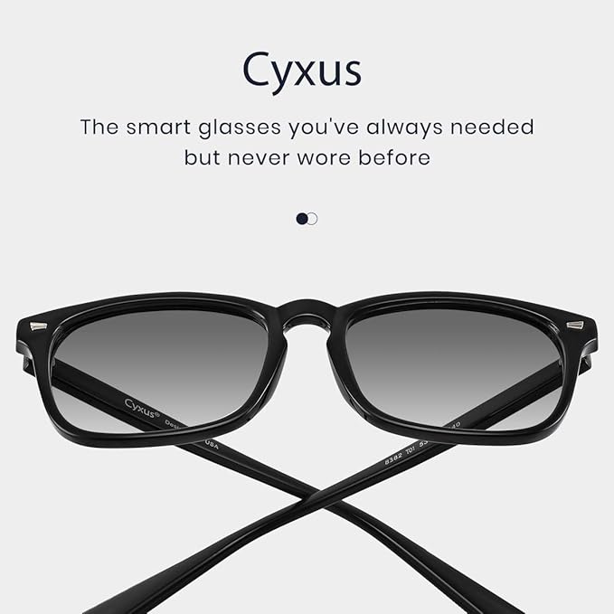 Cyxus Blue Light Glasses Men Women Reduce Eye Strain UV Blocking for Office Work Computer Screen 8082