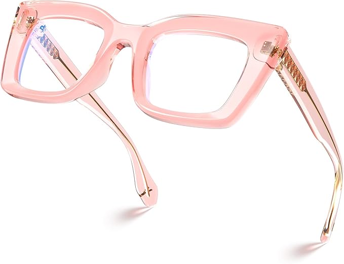 VISOONE Cat Eye Blue Light Blocking Glasses TR90 Anti-glare Women Calida