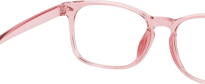 Blue Light Glasses for Woman Men | 99% Blue Light Blocking Glasses | Computer Glassess | Gaming | TV Phone Screen Reader Square Frame | Anti Eyestrain & UV Glare,1 Pack