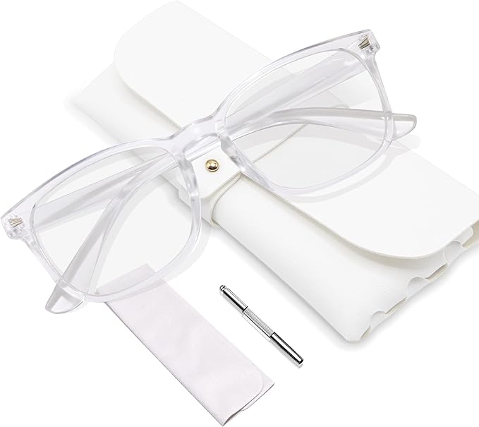 BIRDDIE Blue Light Blocking Glasses for Women & Men, UV400 Anti-Glare Computer Glasses for Gaming,Reading & Eye Strain Relief