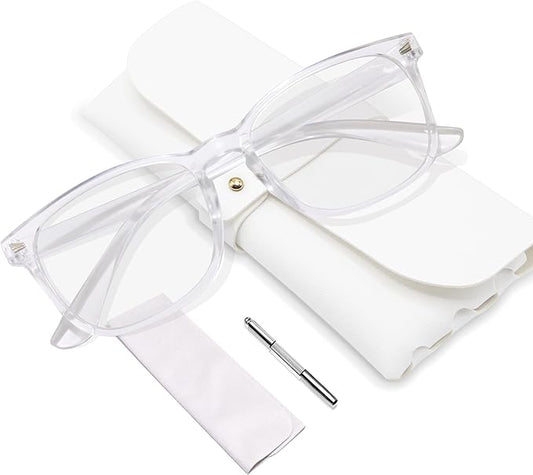 BIRDDIE Blue Light Blocking Glasses for Women & Men, UV400 Anti-Glare Computer Glasses for Gaming,Reading & Eye Strain Relief