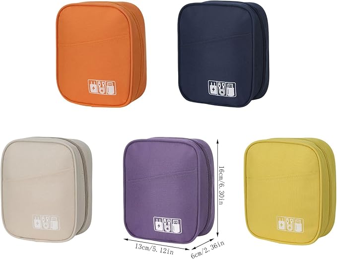 Modern technology organiser with reinforced structure, spacious compartments, perfect for gadgets, daily commuting, equipment organiser for travel