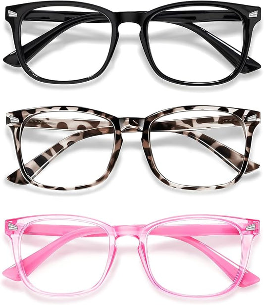 CHEERS DEVICES Blue Light Blocking Glasses for Kids Boys Girls Teens - Computer Glasses with Unbreakable Frame and Anti-Glare