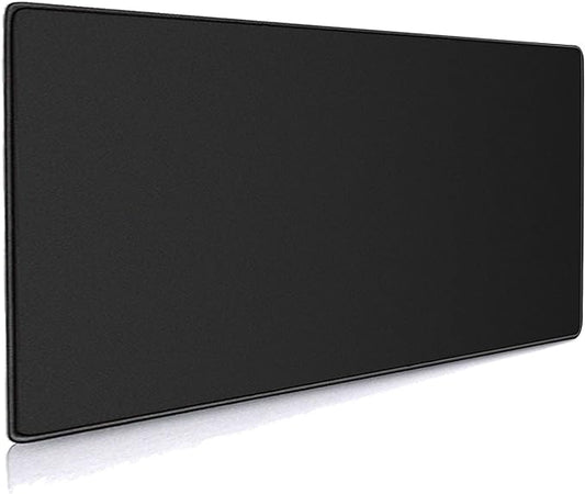 XXL Professional Large Mouse Pad & Computer Game Mouse Mat (35.4x15.7x0.12IN, 90x40 Black)