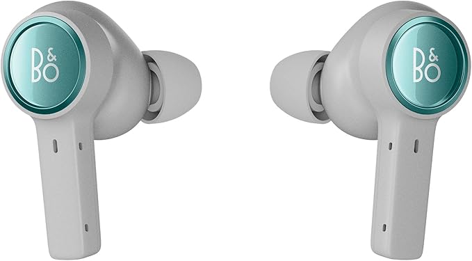 Bang & Olufsen Beoplay Eleven Premium Wireless in-Ear Earbuds with Bluetooth 5.2 and Active Noise Cancellation, Eucalyptus Green