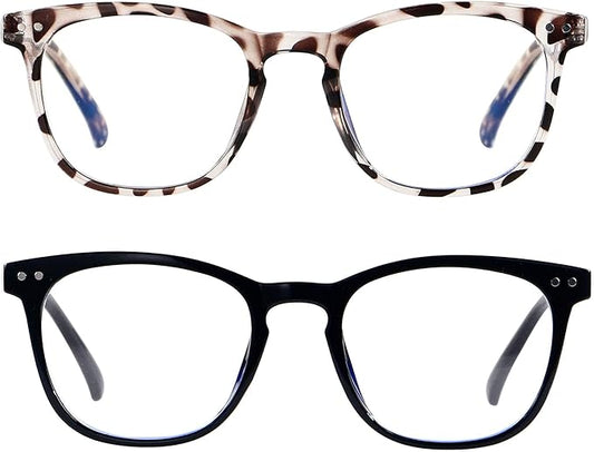 ANDWOOD Blue Light Blocking Glasses Women Men Computer Small Face Clear Bluelight Blocker Eyeglasses Frame