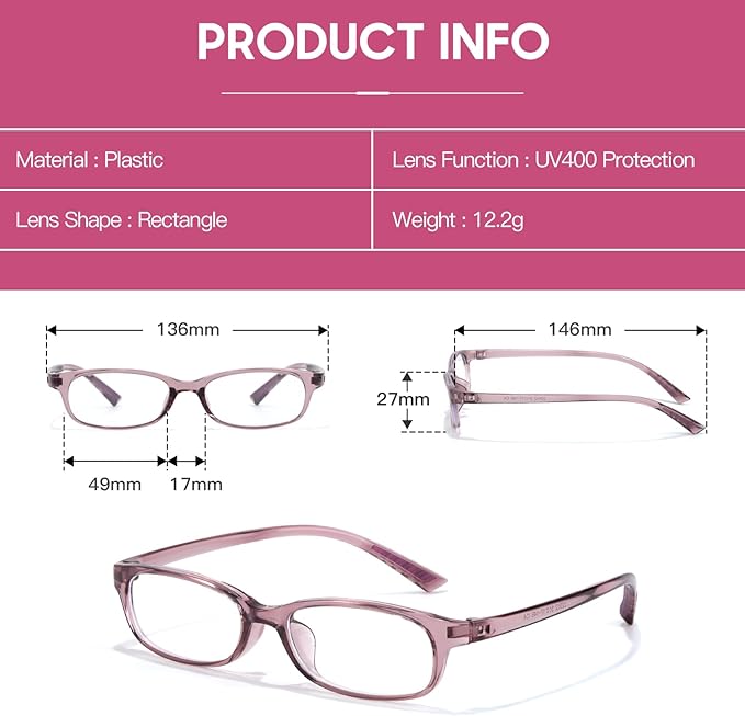 TJUTR Office-Siren Bayonetta Glasses, Blue Light Computer Glasses for Women, Y2K Small Rectangle Frame Eyewear Anti Eyestrain
