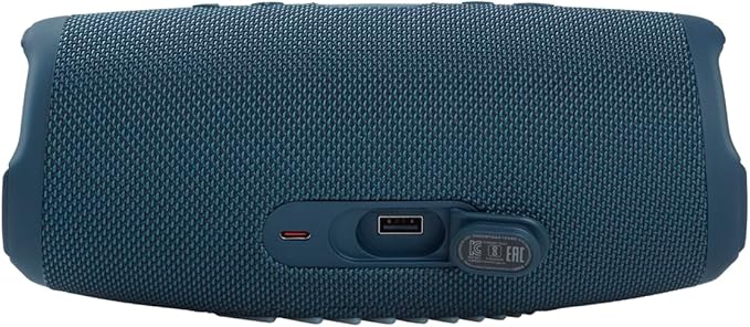 JBL CHARGE 5 - Portable Waterproof (IP67) Bluetooth Speaker with Powerbank USB Charge out, 20 hours playtime, JBL Partyboost (Blue)