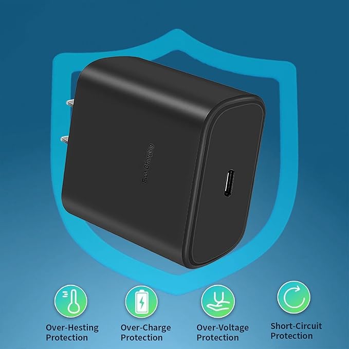 45W Super Fast Charger Type C, USB-C Fast Charger for Sumsung S25 Ultra/S25/S25+/S24 Ultra/S24/S24+/S23 Ultra/S23/S23+/S22 Ultra S22+/S22 ultra/S22