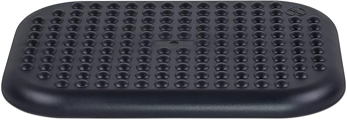 Mount-It! Under Desk Footrest Adjustable Foot Rest Under Desk with 3 Tilt Settings Up to 30°, Large Non Slip Ergonomic Office Foot Rest with Textured Massage Surface, Foot Stool for Home or Office